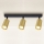 Brilagi - Dimeriuojamas LED taškinis šviestuvas SELE GOLDEN 3xGU10/6,5W/230V 2700-6500K juoda/auksinė