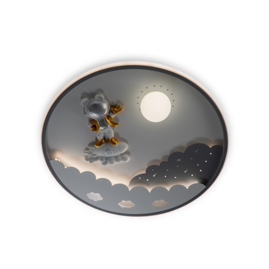 Brilagi - reguliuojamas vaikiškas lubinis LED šviestuvas ASTRO LED/68W/230V 3000-6000K, skersmuo 49 cm + nuotolinis valdymas