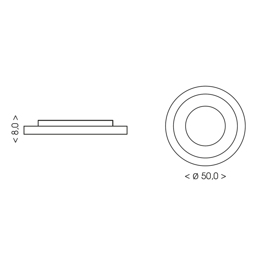 BRILAGI - LED reguliuojamas vaikų lubinis šviestuvas ASTRO LED/68W/230V 3000-6000K skersmuo 50 cm + nuotolinis valdymas
