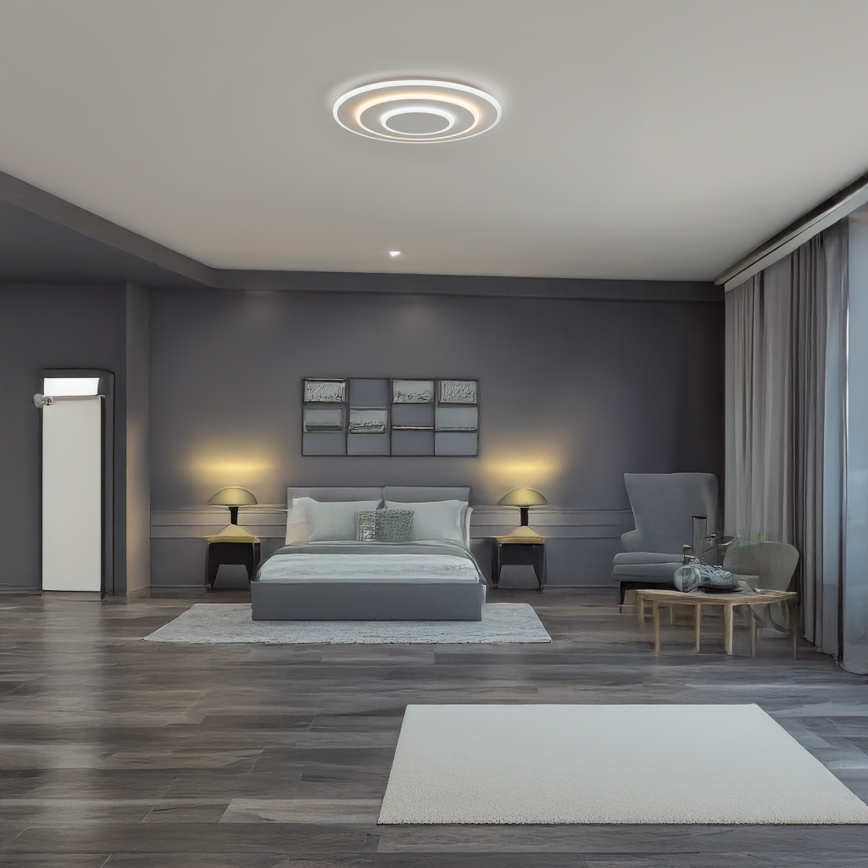 Brilagi - dimeriuojamas LED lubinis šviestuvas MODERN LED/58W/230V 3000-6000K skersmuo 46,3 cm + nuotolinio valdymo pultas