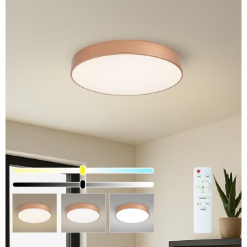 BRILAGI - dimeriuojamas lubinis LED šviestuvas POOL LED/60W/230V 3000-6000K, Ø 50 cm, varinis, su nuotoliniu valdymu