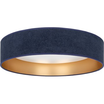 Brilagi - Dimeriuojamas lubinis šviestuvas VELVET SMARTIX LED/24W/230V 3000-6000K Ø 45 cm mėlyna/auksinė Wi-Fi Tuya Beacon + nuotolinis valdymas