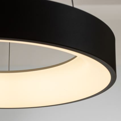 Brilagi - dimeriuojamas LED pakabinamas šviestuvas ant laido FALCON LED/80W/230V 3000–6500K skersmuo 60 cm juoda + nuotolinis valdymas