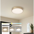 BRILAGI - dimeriuojamas POOL LED lubinis šviestuvas LED/36W/230V 3000–6000K, skersmuo 30 cm, auksinis + nuotolinis valdymas
