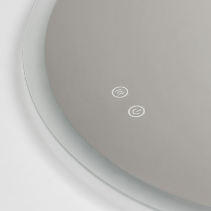 Brilagi - šildomas LED vonios veidrodis CLARA PRO LED/19W/230V skersmuo 60 cm IP44 CRI 90 dimeriuojamas + CCT
