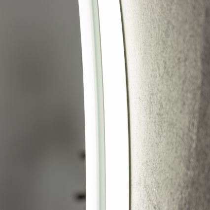 Brilagi - šildomas LED vonios veidrodis CLARA PRO LED/19W/230V skersmuo 60 cm IP44 CRI 90 dimeriuojamas + CCT