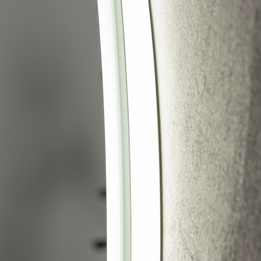 Brilagi - šildomas LED vonios veidrodis CLARA PRO LED/19W/230V skersmuo 60 cm IP44 CRI 90 dimeriuojamas + CCT