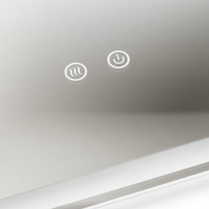 Brilagi - LED šildomas vonios veidrodis BELLA LED/16W/230V 60x60 cm IP44 CRI 90 dimeriuojamas + CCT