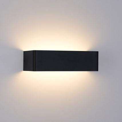 Brilagi - DONNANI LED lauko sieninis šviestuvas, 12W/230V, 30 cm, juodas, IP44