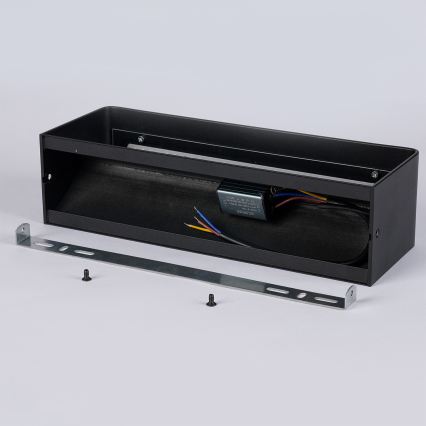 Brilagi - DONNANI LED lauko sieninis šviestuvas, 12W/230V, 30 cm, juodas, IP44