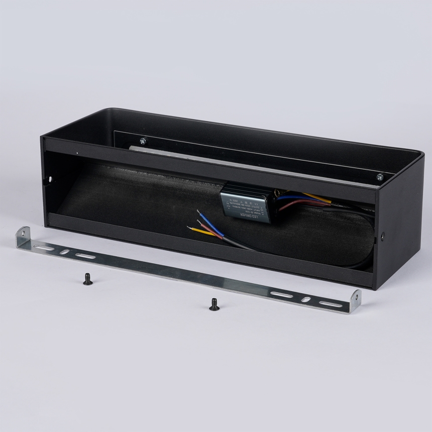 Brilagi - DONNANI LED lauko sieninis šviestuvas, 12W/230V, 30 cm, juodas, IP44