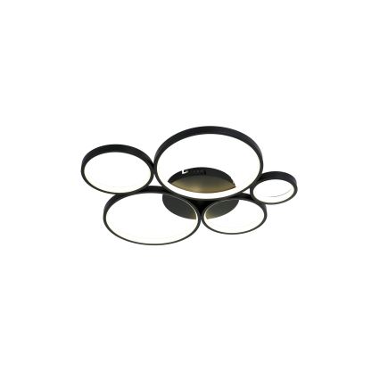 Brilagi - ECHO LED lubų šviestuvas, 60 W, 230 V, 4000 K, 50x57 cm, juodas