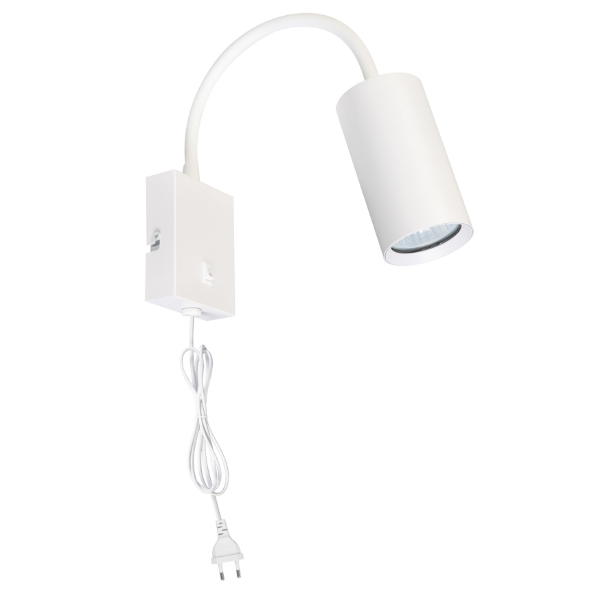 Brilagi - Elastīga sienas lampa SELE 1xGU10/30W/230V balta