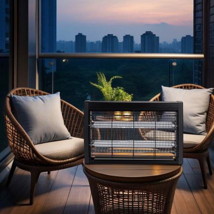 Brilagi - Elektrinė gaudyklė nuo vabzdžių 2xUV/18W/230V 100 m2