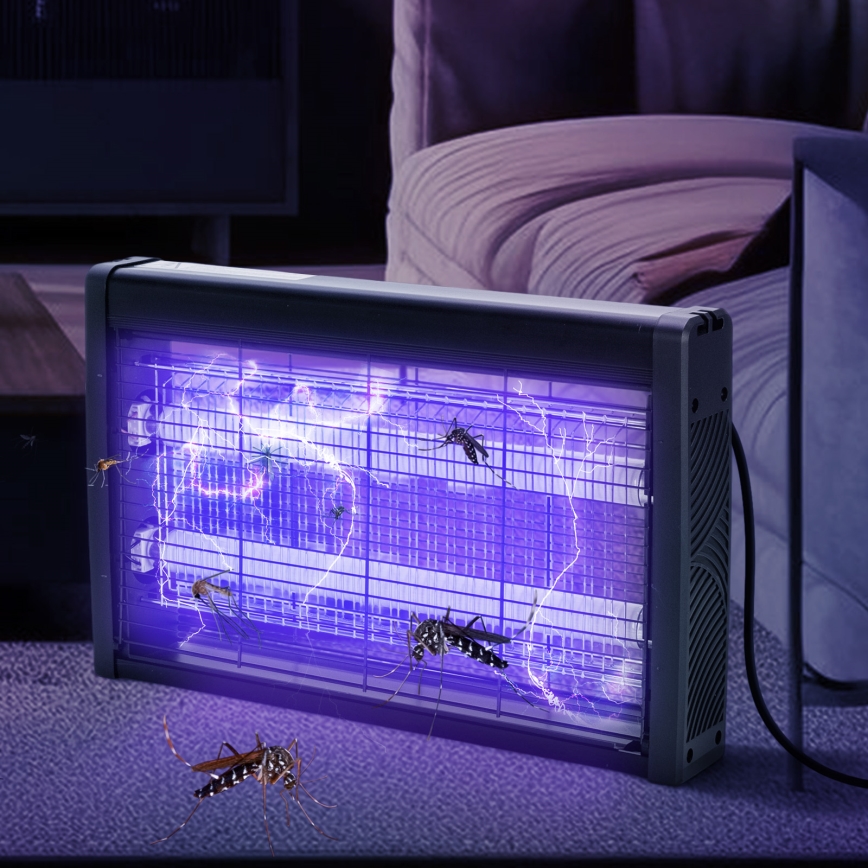 Brilagi - Elektrinė gaudyklė nuo vabzdžių 2xUV/18W/230V 100 m2