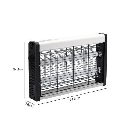 Brilagi - Elektrinė vabzdžių gaudyklė 2xUV/20W/230V 100 m2