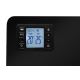 Brilagi - Elektrinis konvektorinis šildytuvas 1000/1300/2300W LCD/laikmatis/TURBO/termostatas juodas + VP