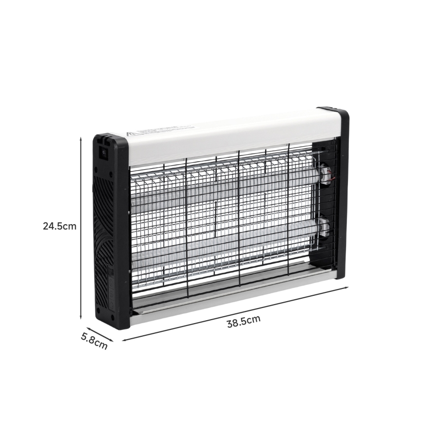 Brilagi - Elektrinis vabzdžių gaudytuvas 2xUV/10W/230V 60 m2