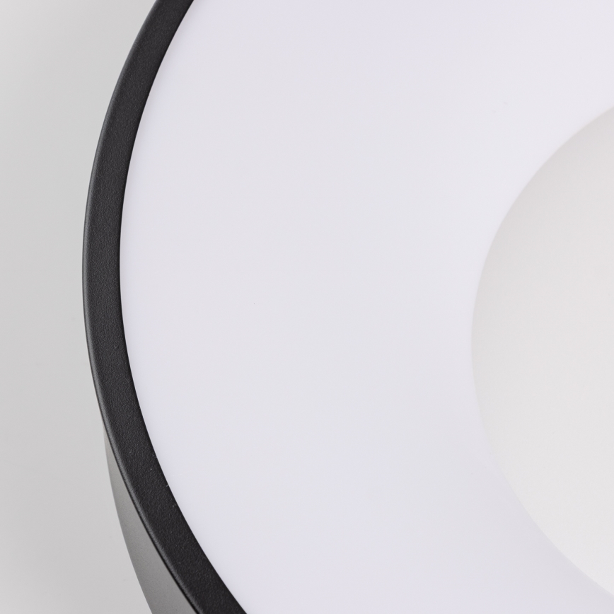 Brilagi - pritemdomas LED lubinis šviestuvas FALCON II LED/67W/230V 3000-6500K skersmuo 40 cm juodas + nuotolinis valdymas