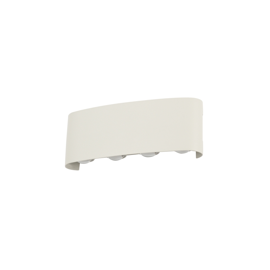 Brilagi - FLAREBOX LED lauko sieninis šviestuvas, 8 W, 230 V, baltas, IP65