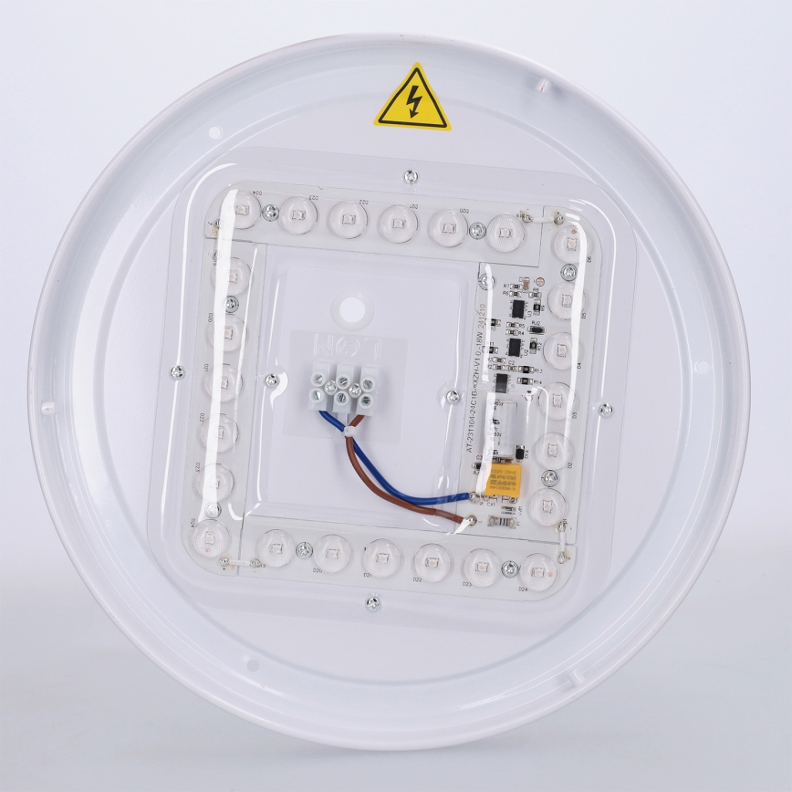 Brilagi - LED lubinis šviestuvas FLOCO LED/24W/230V skersmuo 30 cm medžio dekoras/juoda