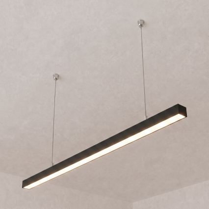Brilagi - Pakabinamas LED šviestuvas FULLDAY LED/30/40/50W/230V 2700/4000/6000K 150 cm juodas