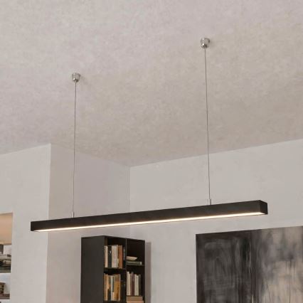 Brilagi - Pakabinamas LED šviestuvas FULLDAY LED/30/40/50W/230V 2700/4000/6000K 150 cm juodas