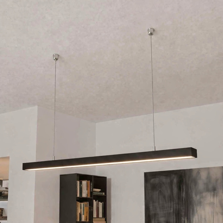 Brilagi - Pakabinamas LED šviestuvas FULLDAY LED/30/40/50W/230V 2700/4000/6000K 150 cm juodas
