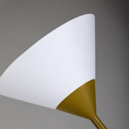 Brilagi - Grindinė lempa ARIANA 1xE27/100W/230V + 1xE14/25W auksinė