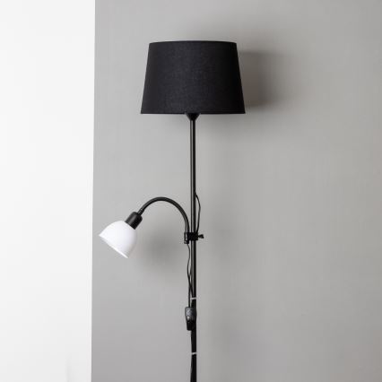 Brilagi - Grindinis šviestuvas CERIA 1xE27/100W/230V + 1xE14/25W juoda