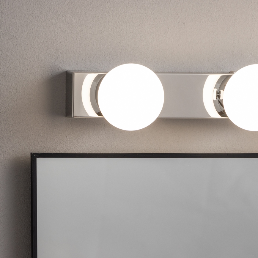 Brilagi - LED vonios veidrodžio apšvietimas HOLLYWOOD 3xLED/3W/230V 39 cm IP44 blizgus chromas