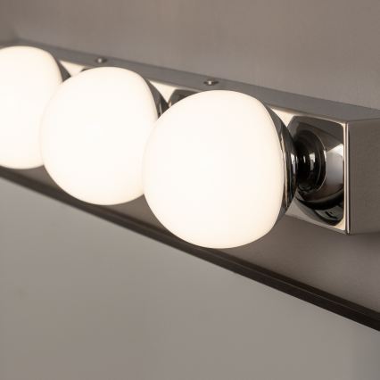 Brilagi - LED vonios veidrodžio apšvietimas HOLLYWOOD 3xLED/3W/230V 39 cm IP44 blizgus chromas