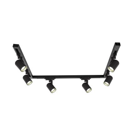 Brilagi - HUSKY bėginės sistemos taškinis šviestuvas 6xGU10/10W/230V juodas