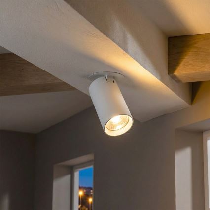 Brilagi - Įleidžiamas šviestuvas SELE 1xGU10/30W/230V baltas