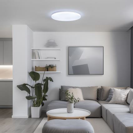 Brilagi - dimeriuojamas LED lubinis šviestuvas SMART LED/36W/230V Ø 48 cm 3000-6000K Wi-Fi Tuya Beacon + nuotolinis valdymas