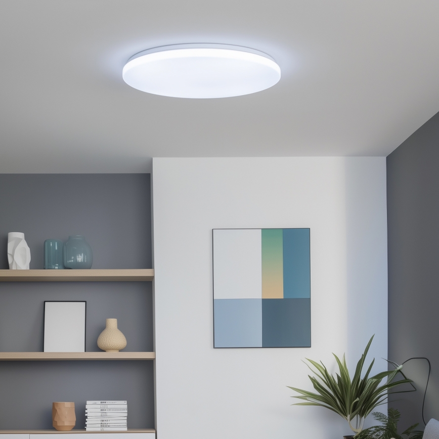 Brilagi - dimeriuojamas LED lubinis šviestuvas SMART LED/36W/230V Ø 48 cm 3000-6000K Wi-Fi Tuya Beacon + nuotolinis valdymas