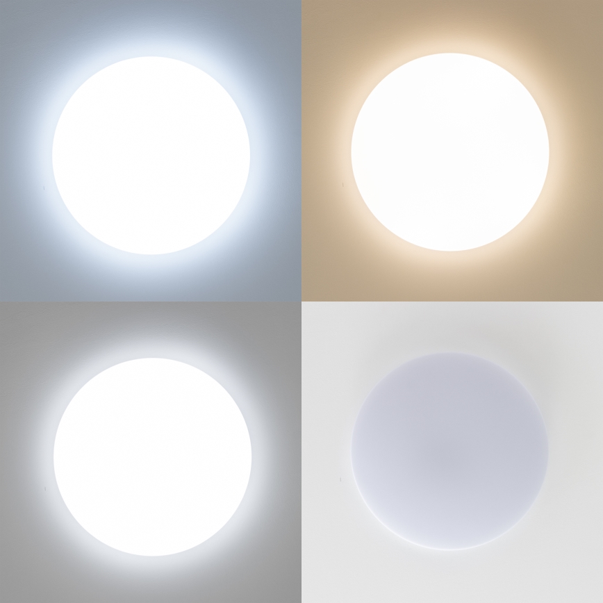 Brilagi - LED Dimeriuojamas lubinis šviestuvas SMART LED/24W/230V skersmuo 38 cm 3000-6000K Wi-Fi Tuya Beacon + nuotolinis valdymas