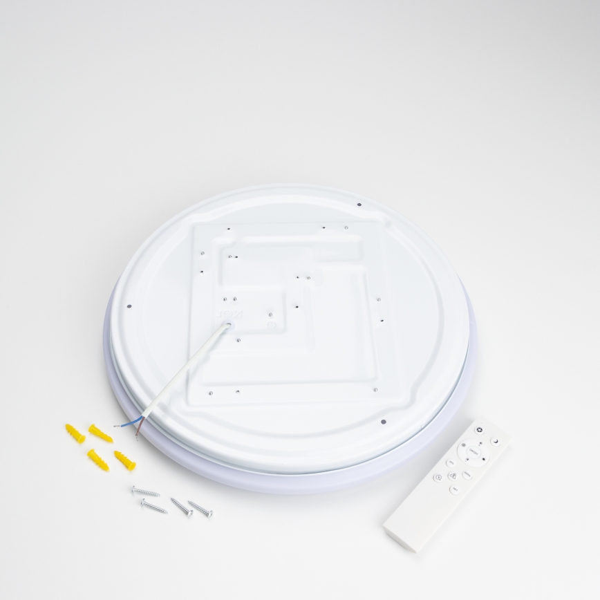 Brilagi - LED Dimeriuojamas lubinis šviestuvas SMART LED/24W/230V skersmuo 38 cm 3000-6000K Wi-Fi Tuya Beacon + nuotolinis valdymas