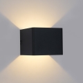 Brilagi - juodas lauko LED sieninis šviestuvas DONNANI LED/5W/230V IP44