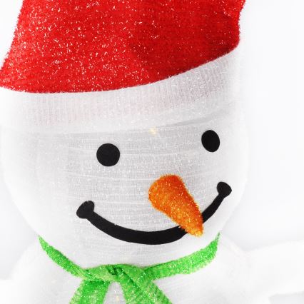 Brilagi - Kalėdinė lauko LED dekoracija 40xLED/3xAA IP44 sniego senis