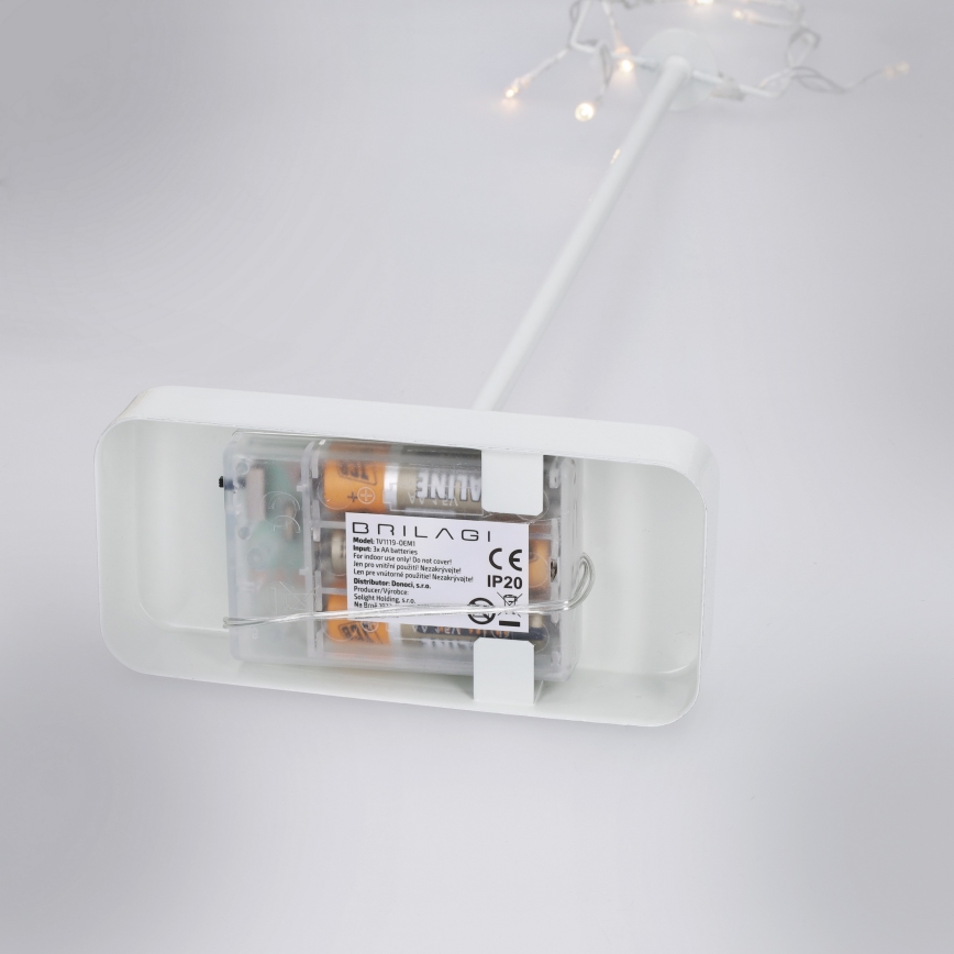 Brilagi - Kalėdinė LED dekoracija LED/3xAA 66x40 cm žvaigždė