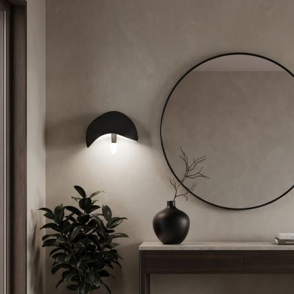 Brilagi - Komplektas 2 vnt. sieninių šviestuvų WABI SABI, 1xE14/40W/230V, juoda