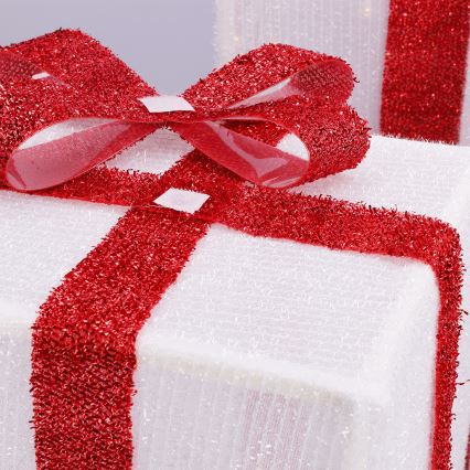 Brilagi - Komplektas 3x LED lauko kalėdinės dekoracijos LED/2,6W/3xAA IP44 dovanos