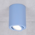 BRILAGI - Kryptinis šviestuvas MIA 1xGU10/30W/230V 100x80 mm mėlynas