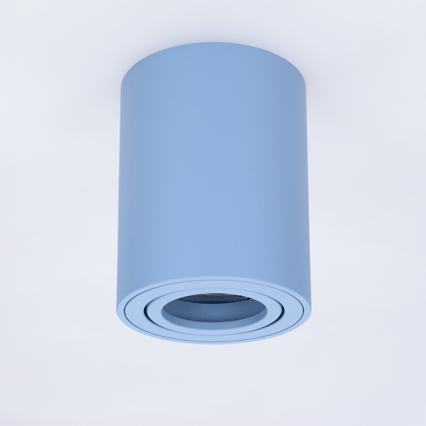 BRILAGI - Kryptinis šviestuvas MIA 1xGU10/30W/230V 100x80 mm mėlynas