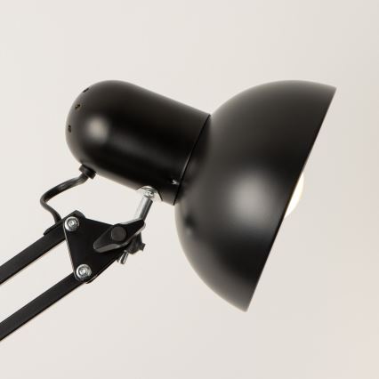BRILAGI - Lanksčiai reguliuojamas grindinis šviestuvas TASKER 1xE27/60W/230V 184 cm juodas