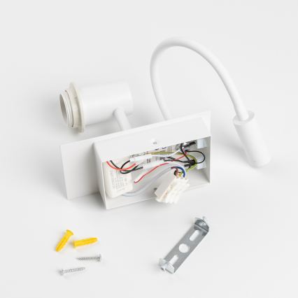 Brilagi - lanksti LED sieninė lempa NUBILA 1xE27/25W/230V + LED/3W balta/geltona