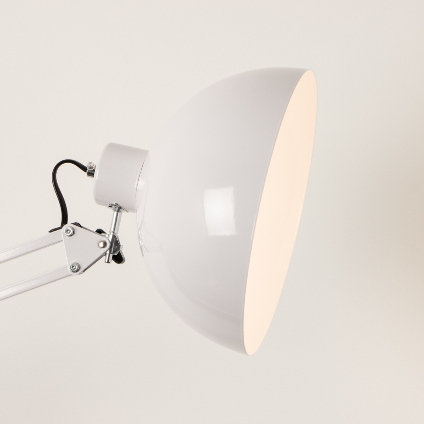 BRILAGI - Lanksti pastatoma lempa TASKER 1xE27/60W/230V 157 cm balta