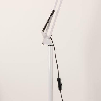 BRILAGI - Lanksti pastatoma lempa TASKER 1xE27/60W/230V 157 cm balta