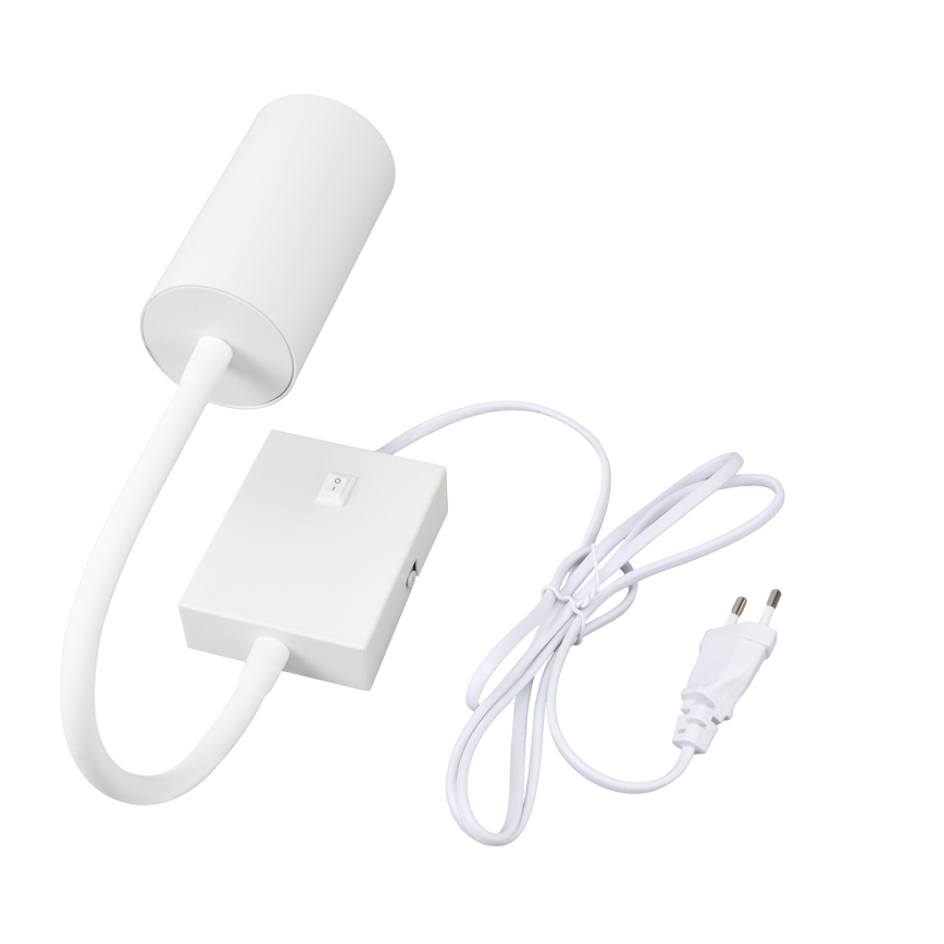 Brilagi - Lanksti sieninė lempa su jungikliu SELE 1xGU10/30W/230V balta